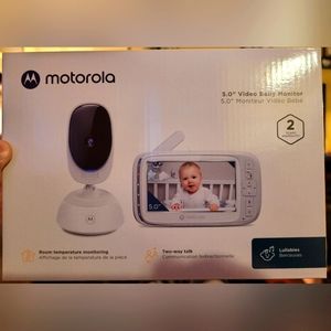 Motorola VM75 5" Video Baby Monitor